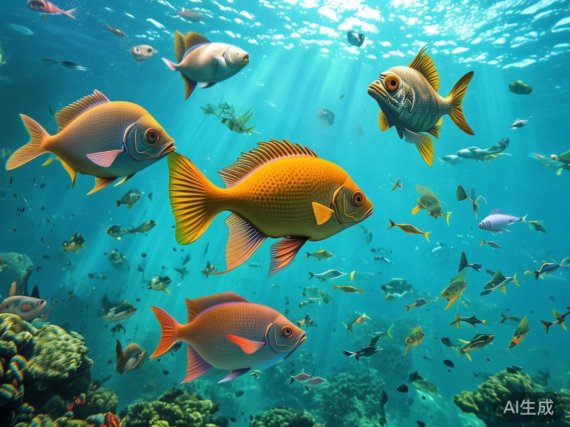 了解鱼类特性
不同鱼类的移动速度、抗伤能力以及价