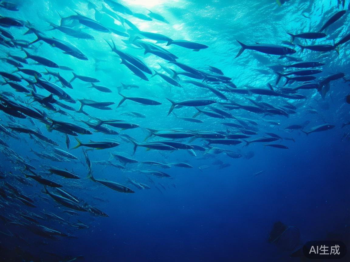 观察鱼潮变化：鱼阵变化代表着不同的捕获潜力。聪明的