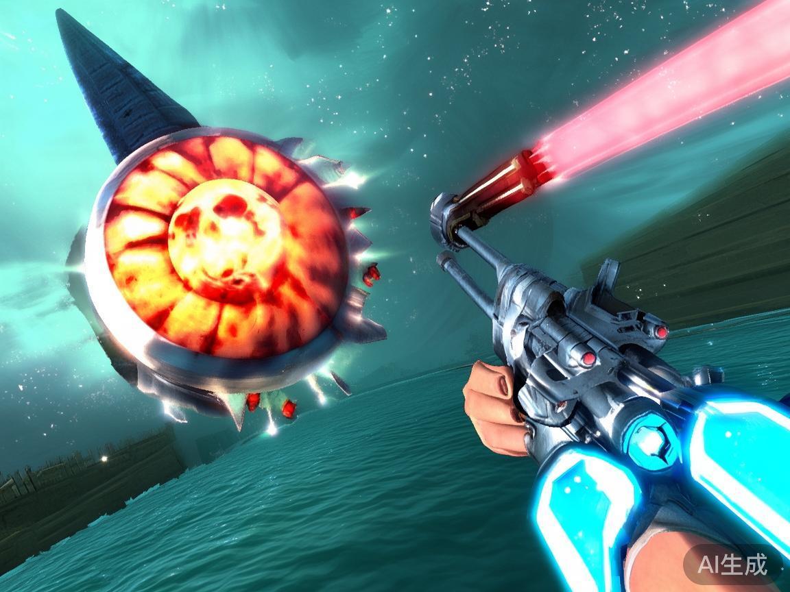 在游戏中，玩家可使用各种特殊武器，如特殊炸弹或多弹