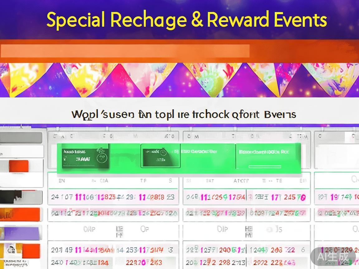 定期举办的充值返利：平台会不定期推出充值返利活动，